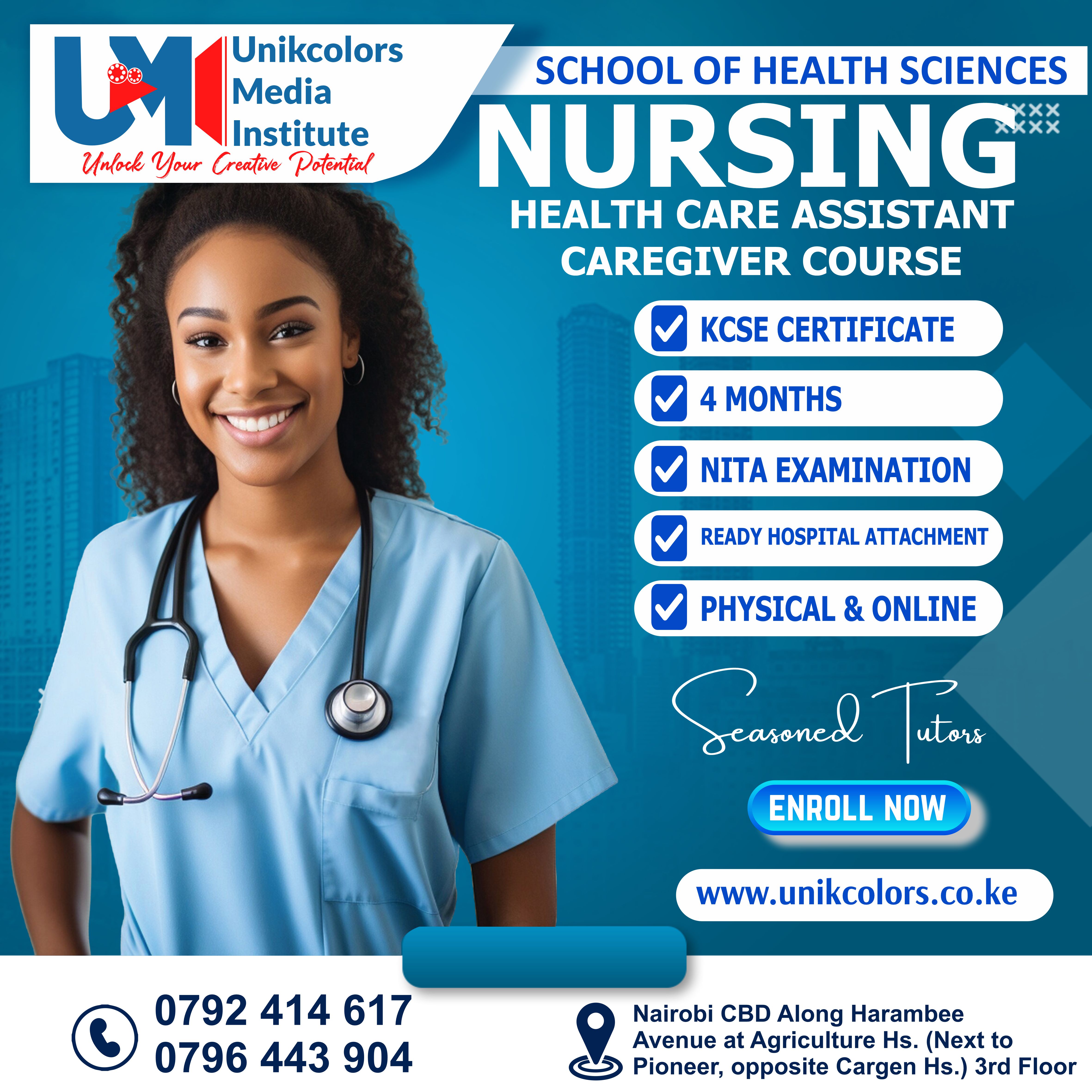 CERTIFIED NURSING ASSISTANT - CARE GIVER COURSE